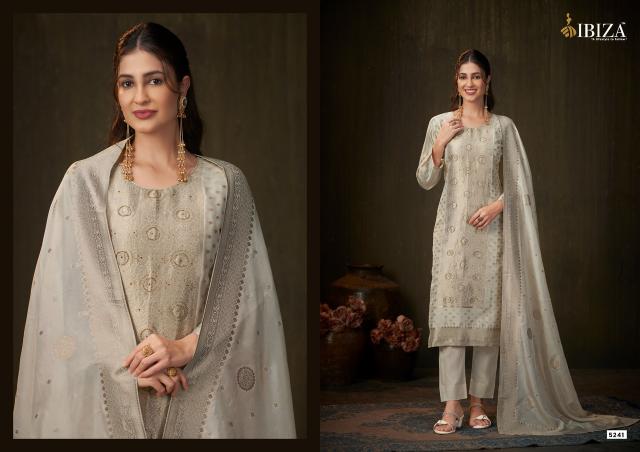 Ibiza samia-5 silk wholesale dress material